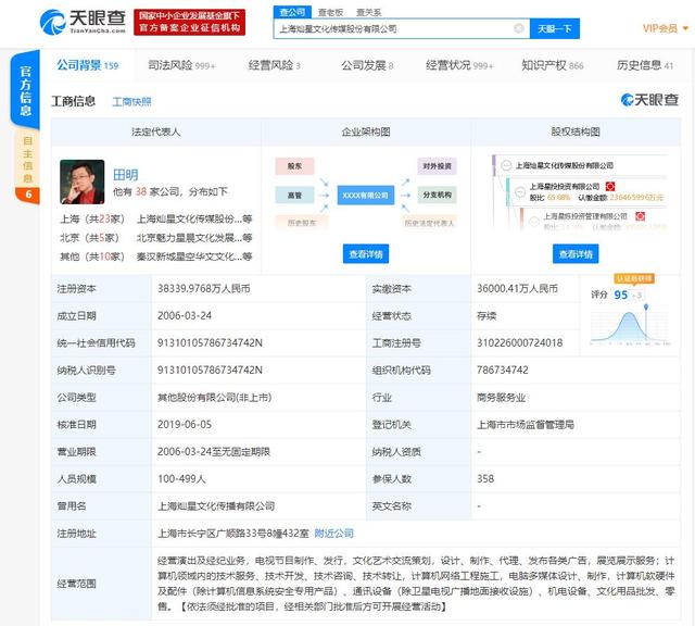被執(zhí)行超588萬 燦星文化陷入財務迷霧，文化藝術(shù)經(jīng)紀代理面臨挑戰(zhàn)